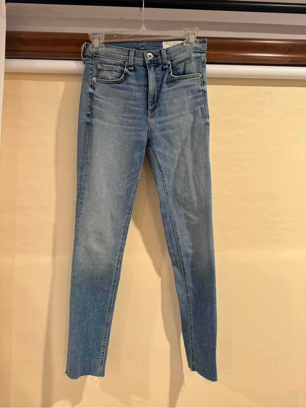 rag & bone Light Wash Skinny Jeans